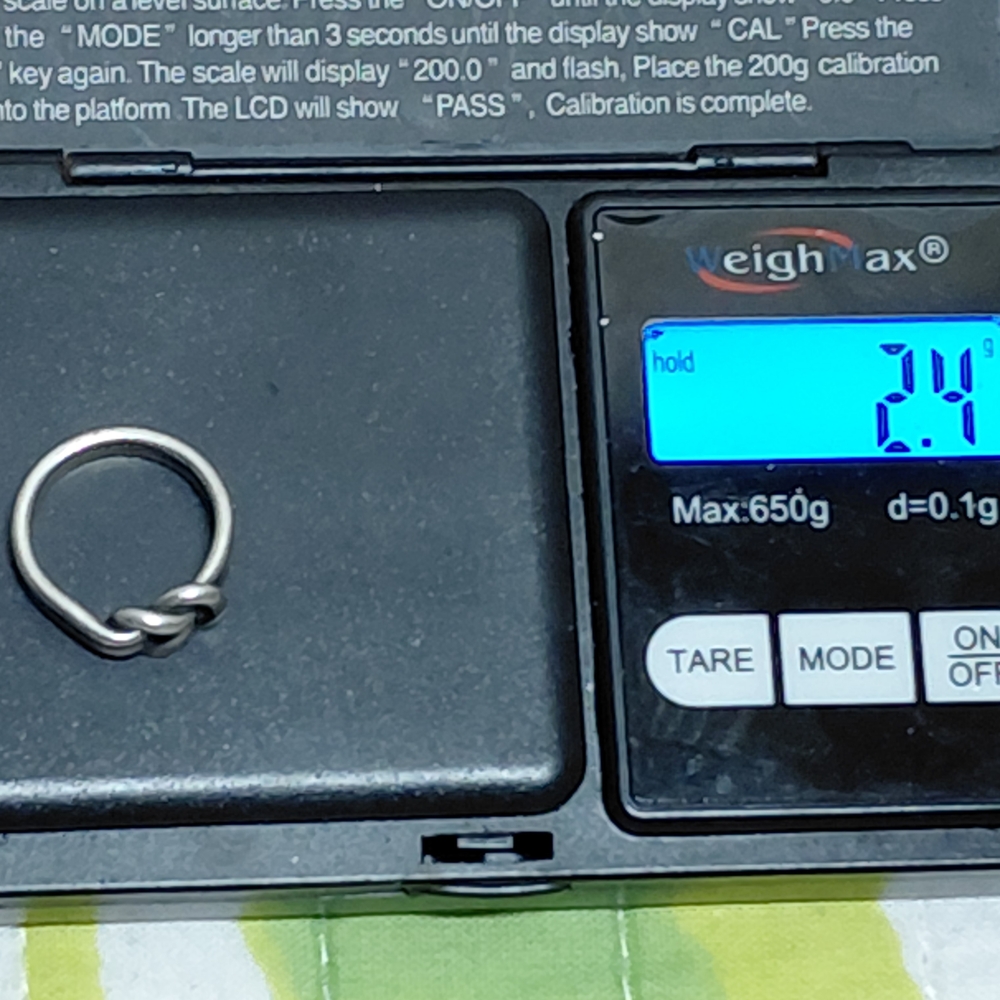 James Avery Silver Knot Ring - image 6